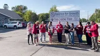 Ribbon cutting at Balance for Growth Health and Wellness Center