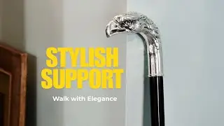 Eagle Walking Cane Review | Stylish Designer Silver Eagle Cane for Support & Elegance