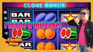Stupid mistake on Clone Bonus Slots! [Day 12 - Slots Challenge 3]