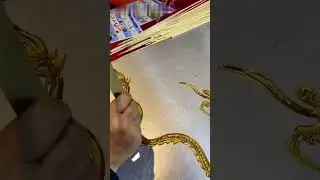 Using traditional techniques of heating and melting sugar