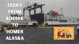 Part 1 of Cross Country Drive | Kodiak to Homer AK | AMHS MV Tustumena Tour