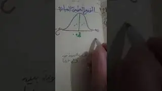 رياضيات:[توجيهي أدبي وشرعي]  الحصة 42 الوحدة الرابعة/التوزيع الطبيعي المعياري الحصةالثانية