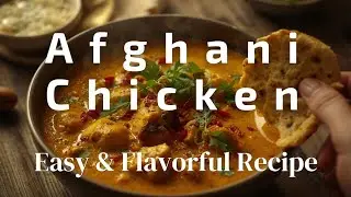 The Best Ever Afghani Chicken Recipe | Creamy & Smoky Restaurant Style 🍗