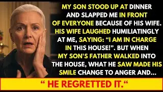 My Son Stood Up At Dinner And Slapped Me In Front Of Everyone Because Of His Wife, But I