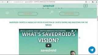 ICO Savedroid обзор проекта