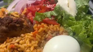 Making Jollof Rice + Long-Distance  Love ❤️ Weekend Kitchen Vlog 🇳🇬🇬🇧