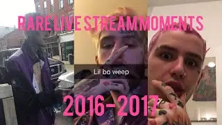 LIL PEEP - RARE LIVE STREAM MOMENTS (2016-2017)