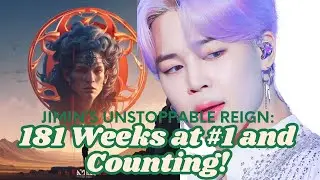 Jimin&rsquo;s Unstoppable Reign: 181 Weeks at #1 and Counting!