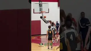 You reach, I TEACH #basketball #nba #texashighschoolbasketball #nba2k #dunk #dunkedon