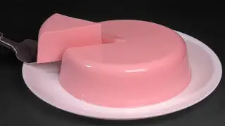 Только молоко и малина! Вкусный и полезный десерт без желатина и без выпечки!