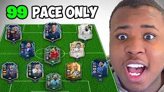 I Used A 99 Pace Team In FIFA