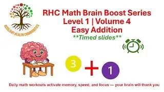 Brain Boost Math | Level 1 | Volume 4 | Easy Addition
