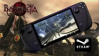 Steam Deck Gameplay - Bayonetta