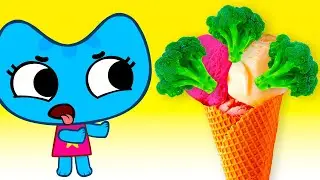 Do You Like Broccoli Ice Cream Song | Kit and Kate Nursery Rhymes & Kids Songs