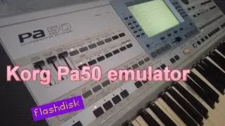 Korg pa50 emulator flashdisk test