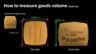 How to calculate volume for goods shipping from China