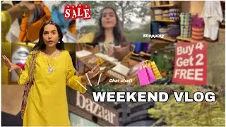 WEEKEND VLOG: Shopping, Photoshoot, Chai Chatt, Habit City, & more!!