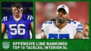 Position Rankings: Top 10 Offensive Linemen in the NFL | Pick Six Podcast Full Episode