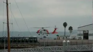 U.S. Coast Guard Rescue Helicopter - Hover Practice