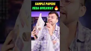MEGA GIVEAWAY- SAMPLE PAPERS 🔥🎁| #boards2024 #gauravsuthar