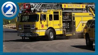 Maui Fire Department tackles 22 fires over New Year's Eve