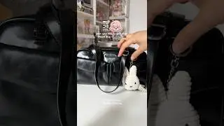 Charles & Keith: Aesthetic Black Shoulder Bag 👜  #unboxing