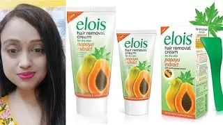 Elois Hair Removal Cream|ONLY 50 Rs|Papaya For Dry Skin|How To Use|Honest Review|Rimes Vlog.