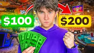 My CRAZIEST Casino Comeback YET ($100 Double or Nothing Challenge)
