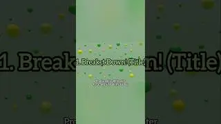 Break &iexcl;t Down! (Title) Sample #music #break&iexcl;tdown! #spotify #soundcloud