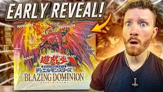 Early Look at the NEW Yugioh Blazing Dominion Set (Another ERROR Box?!)