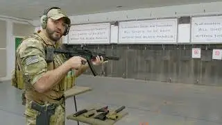 Firearms Instructor Indoor Range Demo
