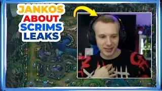 G2 Jankos About Scrims LEAKS in Pro Play 🤫