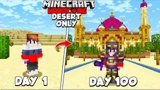 I Survived 100 Days in Minecraft But It Was CRAZY!