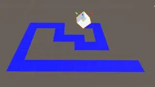 roll a cube using RotateAround