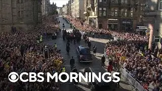 Thousands of mourners line up to pay respects to Queen Elizabeth II