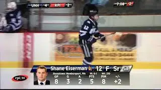 Shane Eiserman Game-Winning Goal vs RPI