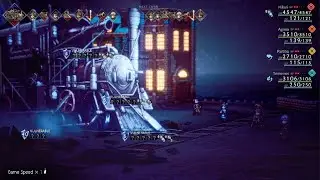 OCTOPATH TRAVELER II:  Boss: Steam Tank Obsidian, Partitio Story Ending