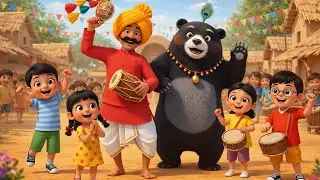 Kaalu Madari Aaya | कालू मदारी आया | Monkey Dance Song | Hindi Nursery Rhymes for Kids