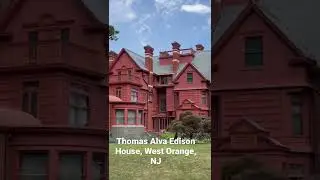 Thomas Alva Edison house in West Orange, New Jersey #edison #westorange