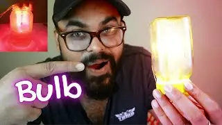 Make Your Own Edison Light Bulb | Homemade Light Bulb - school project
