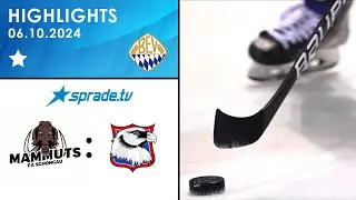 06.10.2024 - Highlights - Schongau Mammuts vs. EV Pfronten Falcons