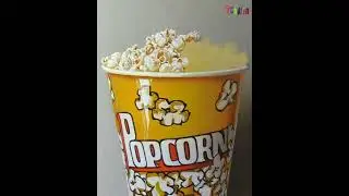 Popcorn drawing.❤❤ so realistic popcorn drawing. most amazing.  e Children...#shorts