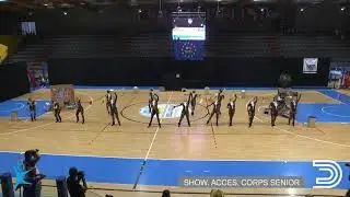 NBTA Europe Majorettes Competition - Lignano  2019 - Showtwirl Accessories Corps Senior ENGLAND