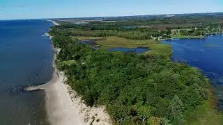 Unedited Aerial Flight Around Sandy Pond.