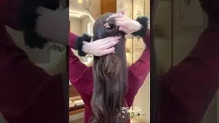 Viral hairstyle for girls 🍁🍁#trending #viral @LuxyHair @Beauty.Secret1