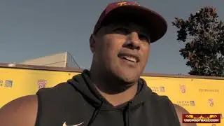 USC DL coach Vic So'oto on Korey Foreman, interior line depth and more