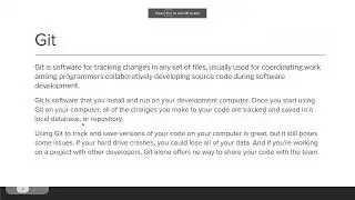 git and GitHub