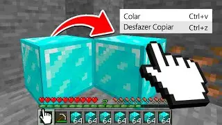 MINECRAFT MAS EU POSSO COPIAR E COLAR QUALQUER BLOCO!!!