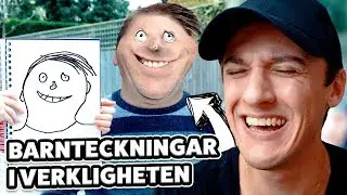 15 Bilder Som Visar Hur Barnteckningar Hade Sett Ut I Verkligheten!