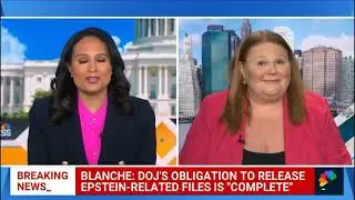 Misty Marris Breaks Down Epstein Files Release & What Comes Next | Meet the Press Now